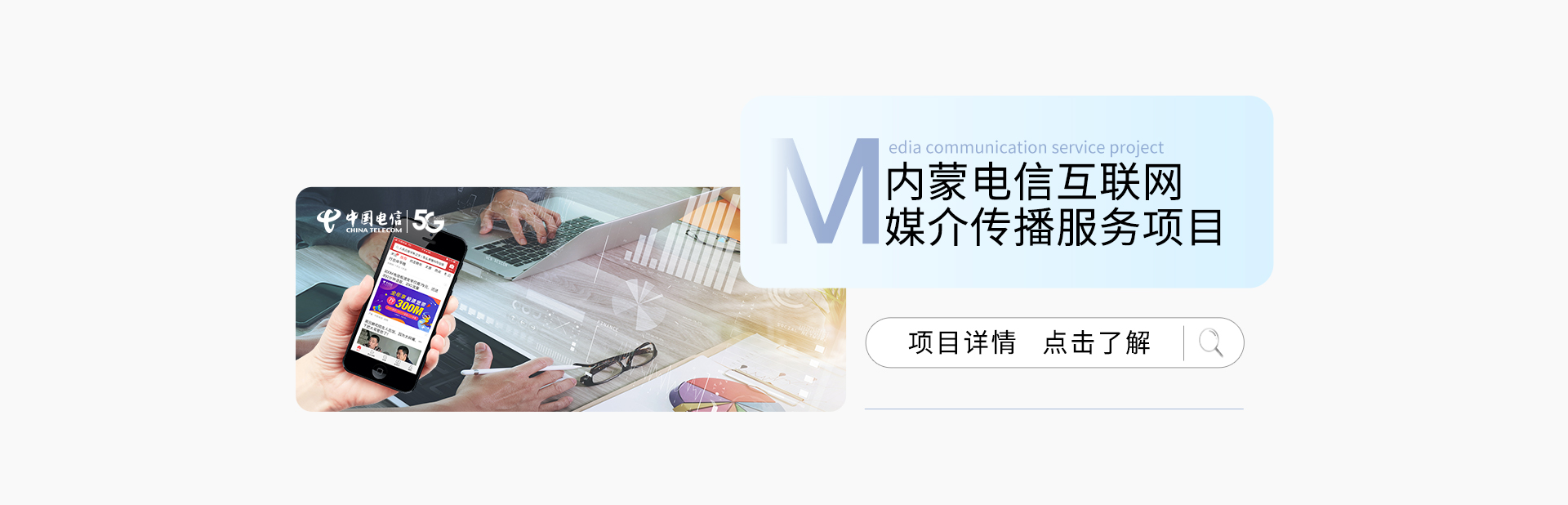 内蒙电信互联网媒介传播服务项目
